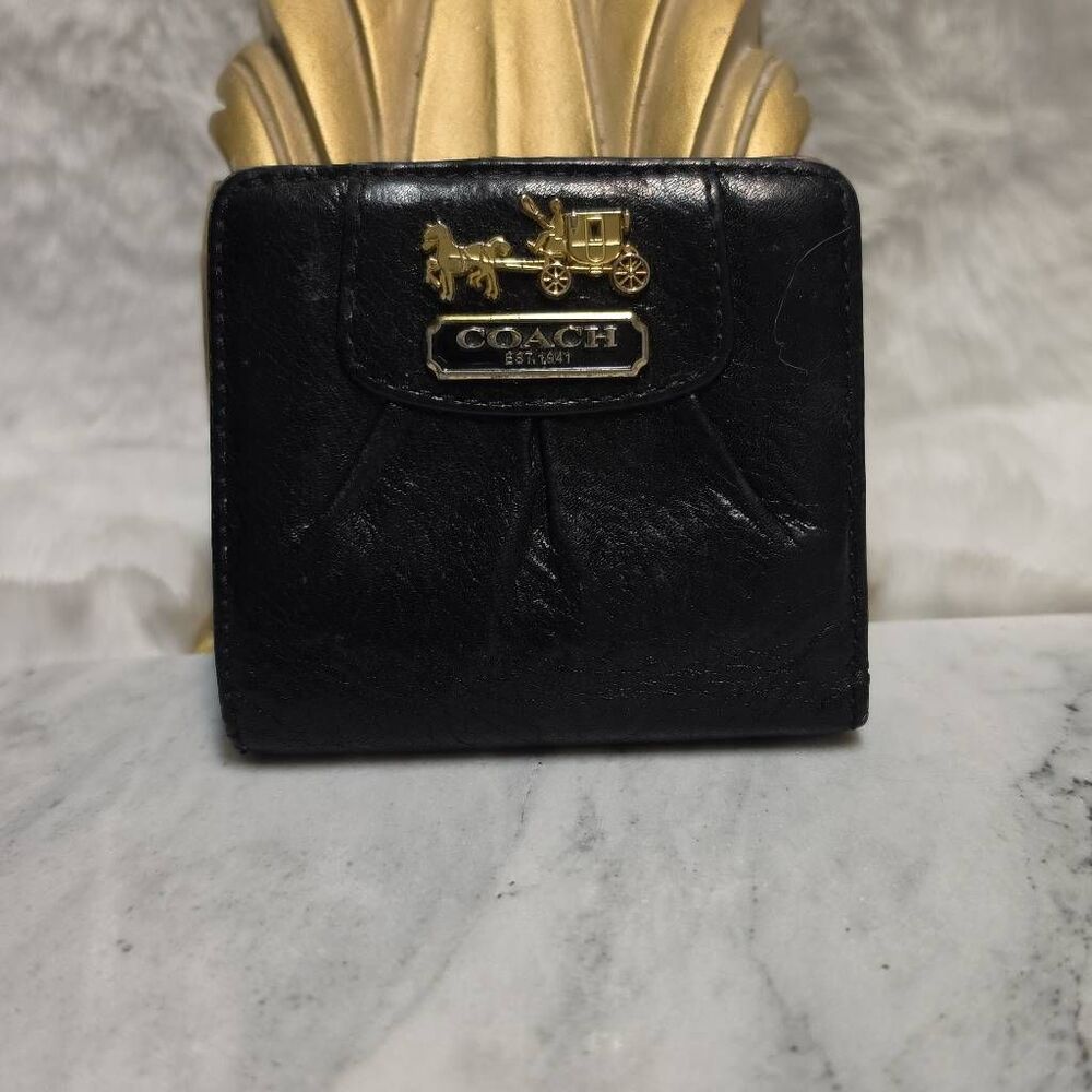 Coach compact bifold wallet